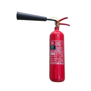 2 kg carbon dioxide (CO2) fire extinguisher for offices and electrical equipment
