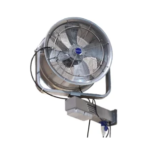 مروحة رذاذ جدارية COZYMIST لتبريد المساحات الخارجية — 20 بوصة