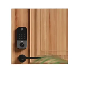 قفل باب ذكي Cubo1 ببصمة إصبع وكلمة مرور وبطاقة مع اتصال Wi‑Fi Direct