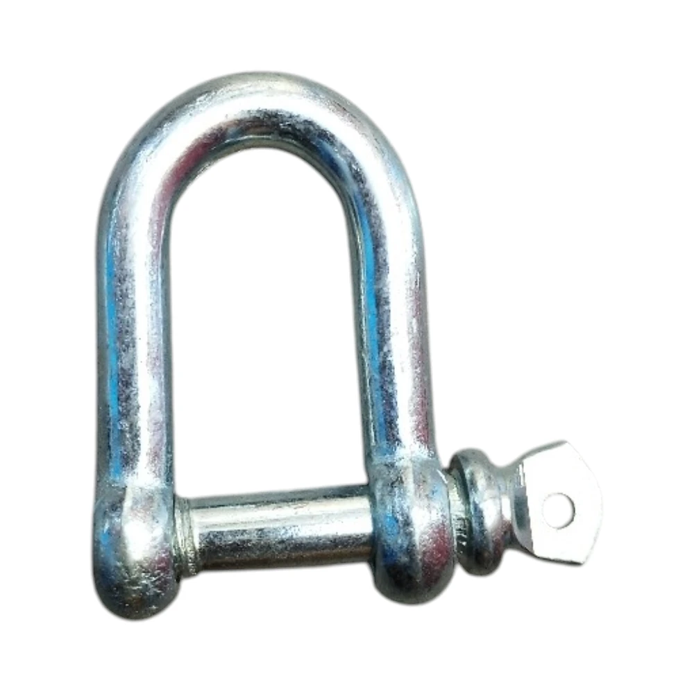 شابك D مجلفن 12 مم — فولاذ عالي التحمل للرفع والتثبيت