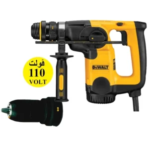 ديوالت D25314K مطرقة دوارة 800 واط SDS-Plus بتصميم حرف L وحافظة قابلة للإزالة
