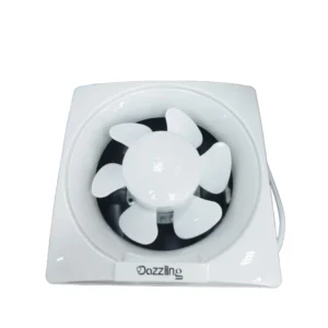 مروحة تهوية جدارية عالية الأداء لإزالة الروائح — Dazzling مع غطاء خلفي مزدوج للمنازل والمكاتب