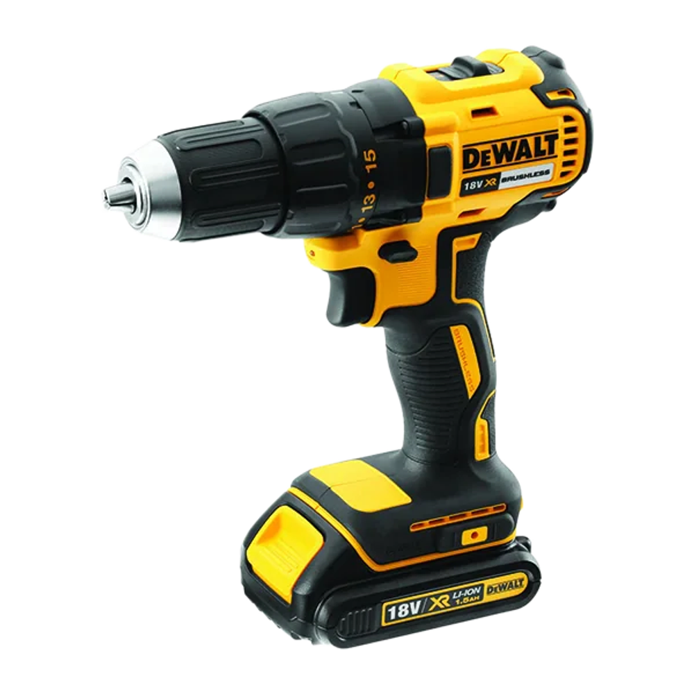 DeWalt DCD777C2 — Compact 18V Brushless Cordless Drill, 1.5A