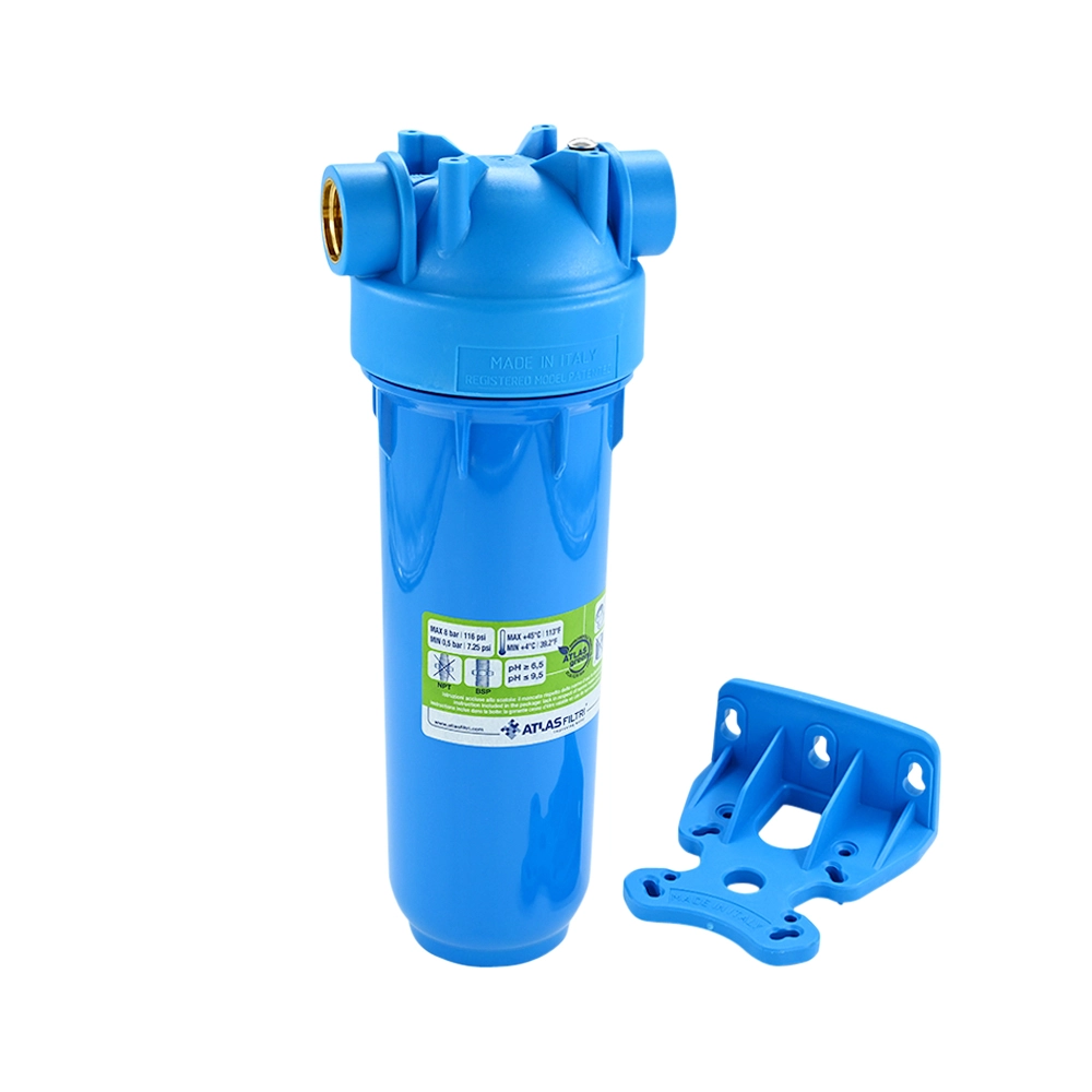 فلتر مياه هاوس أطلس فلتري DP-10 مونو، وصلات نحاس نصف بوصة