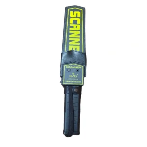 Hi-Tex DSM Handheld Metal Detector — High Sensitivity with Audible and Visual Alert