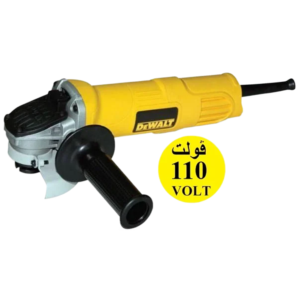 DeWalt DWE4002 Angle Grinder — 100mm Disc, Paddle Wrench, 700W, 110V
