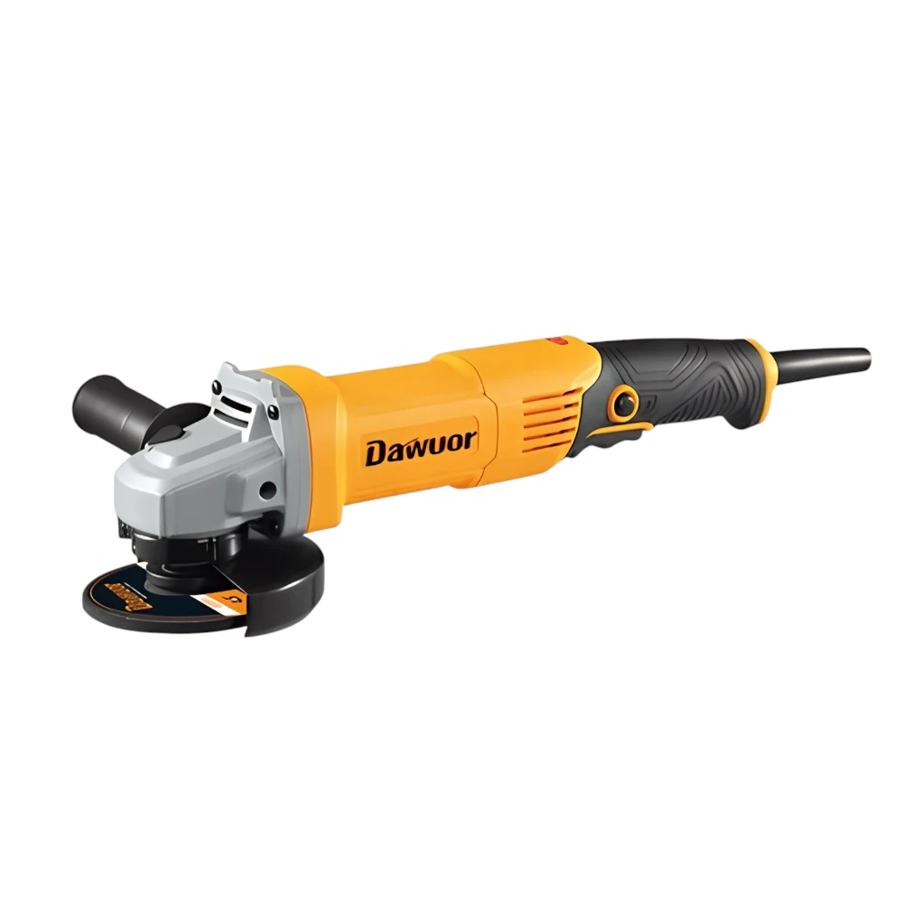 DWR صاروخ جلخ كهربائي 5 بوصة — 1200 واط لقطع وصقل المعادن بدقة، مقبض مريح وأداء ثابت