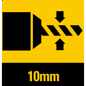 مجموعة دريل مطرقي لاسلكي DX15 بجهد 12 فولت من كات