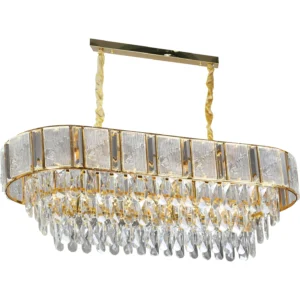 ثريا معلقة مودرن ذهبية (E14 × 10)