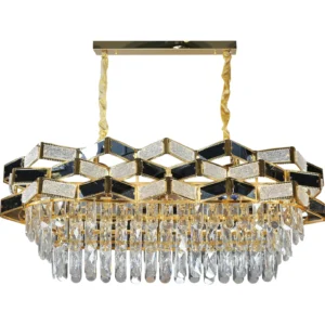 أباليك حائط مودرن ذهبي بعدد ١٠ قواعد E14