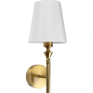 أبليك حائط مودرن بلون زيتي للمبة واحدة بقاعدة E14