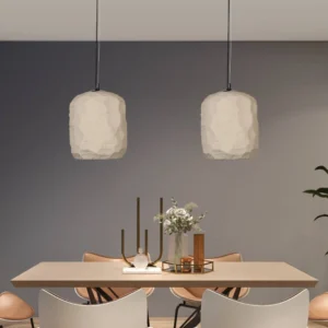 Modern single pendant chandelier, "Luli" style, E27 bulb (1 bulb) — 380 mm size