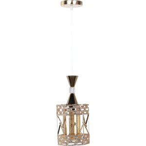 Modern gold pendant chandelier (base E27 x1)