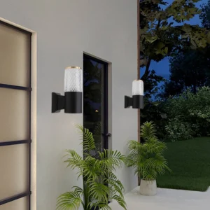 كشاف بوابة خارجي مفرد بمقبس E27