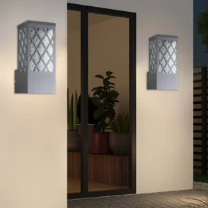 مصباح جداري خارجي أسود بقاعدة E27