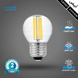 لمبة ثلاجة صغيرة على شكل عيدان — لون الإنارة أبيض، قاعدة E27