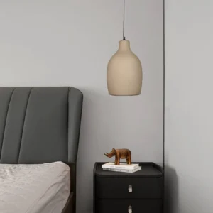 Modern Lolly pendant lamp with E27 socket for one bulb, 30 cm diameter