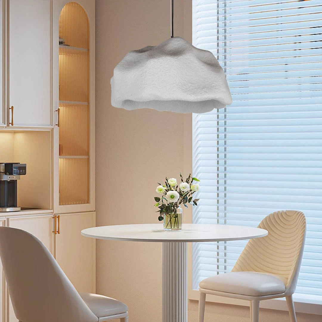 Modern gray ceiling light fixture with an E27 bulb socket and a diameter of 52 cm