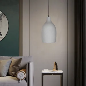 مصباح معلق مودرن رمادي بقاعدة E27 (لمبة واحدة)