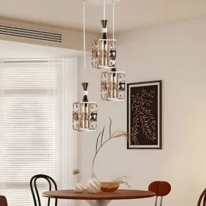 علاّق مودرن ذهبي لثلاث لمبات E27