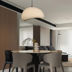 Modern Luli Chandelier with E27 Socket (One Bulb) — 80 cm Diameter (Available only in Jeddah and Riyadh)