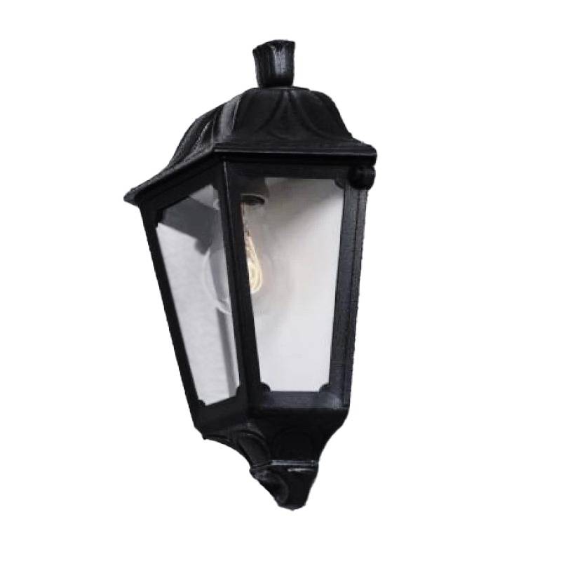 فانوس جداري أسود مطفي ECCO — موديل 370100