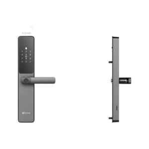 قفل باب ذكي EZVIZ DL05 — بصمة وواي فاي وفتح 4‑في‑1 لأمان وتحكم ذكي