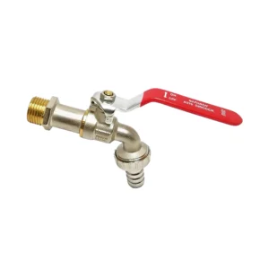 FIV Brass 1/2 Inch Outdoor Ball Tap - Made in Italy