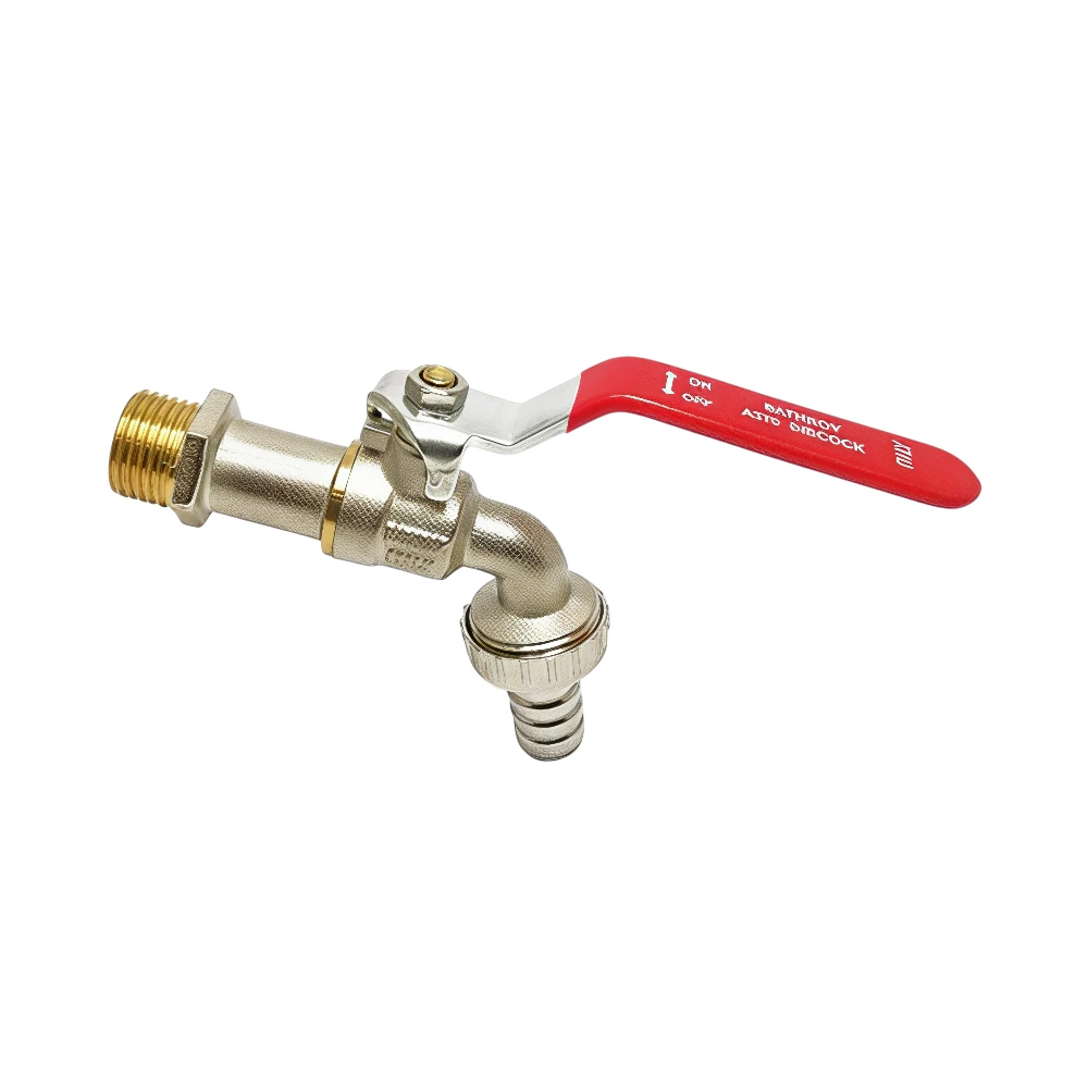 FIV Brass 1/2 Inch Outdoor Ball Tap - Made in Italy