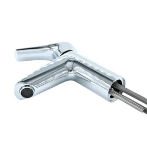 خلاط مغسلة GROHE فاخر بلمعان كرومي — تصميم ألماني راقٍ وتحكم مياه دقيق