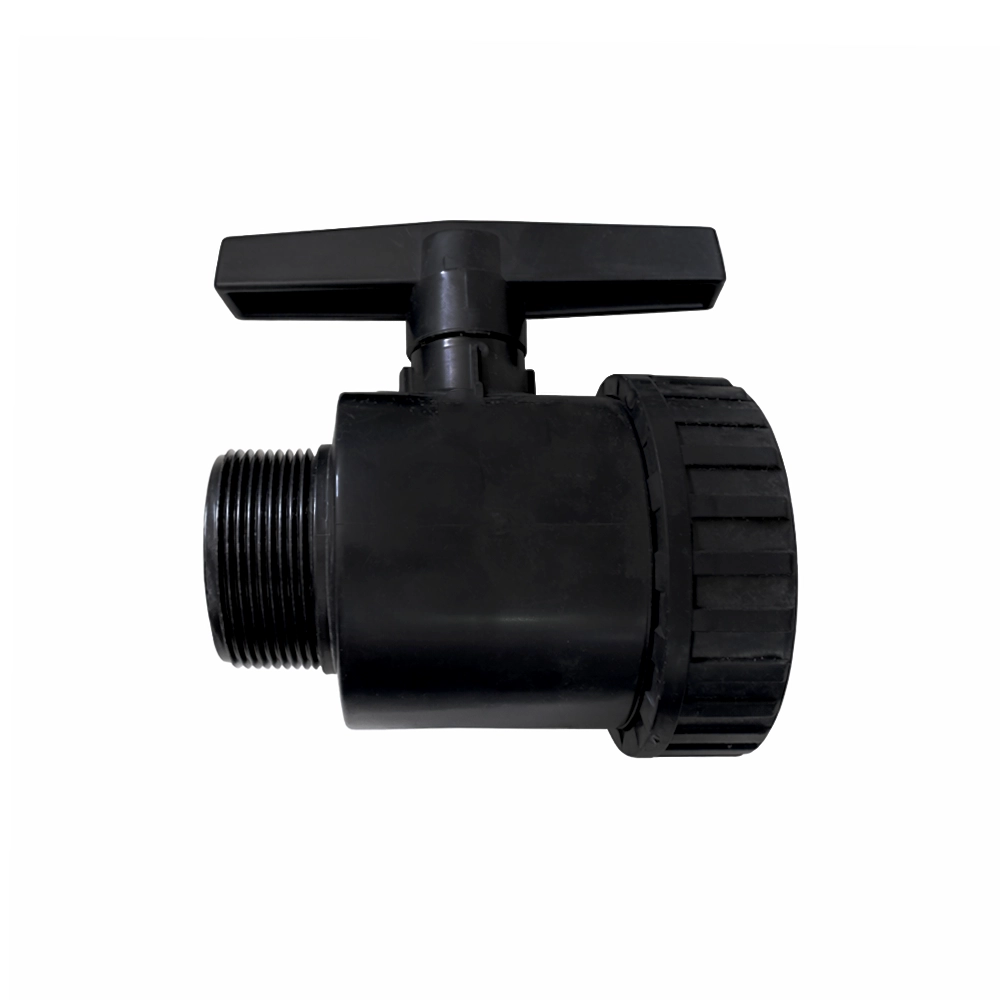 صمام كروي من البولي إيثيلين عالي الكثافة (HDPE) مقاس 2 بوصة — ضغط 16 بار