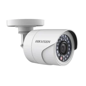 كاميرا مراقبة خارجية ثابتة Hikvision — أنالوج 2 ميجابكسل بعدسة 3.6 مم، هيكل معدني متين لمراقبة محيطية مستقرة