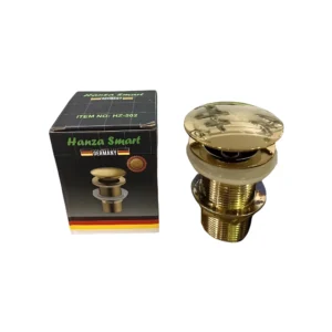 صنبور مغسلة ذهبي عالي الضغط من هانزا سمارت — موديل HZ-502