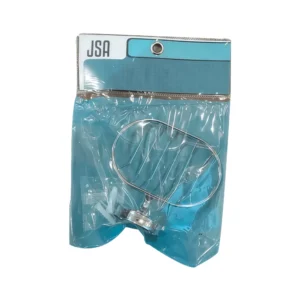 حامل صابون جداري شبكي من JSA مطلي بالكروم