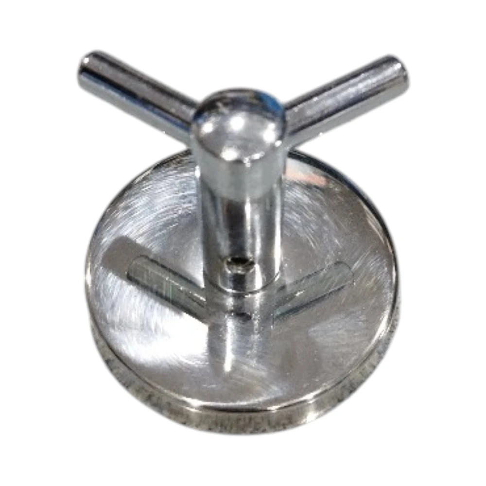 علاقة شنكار معدنية مطلية بالكروم بتثبيت جداري قوي لتحمّل الأوزان — Kepez