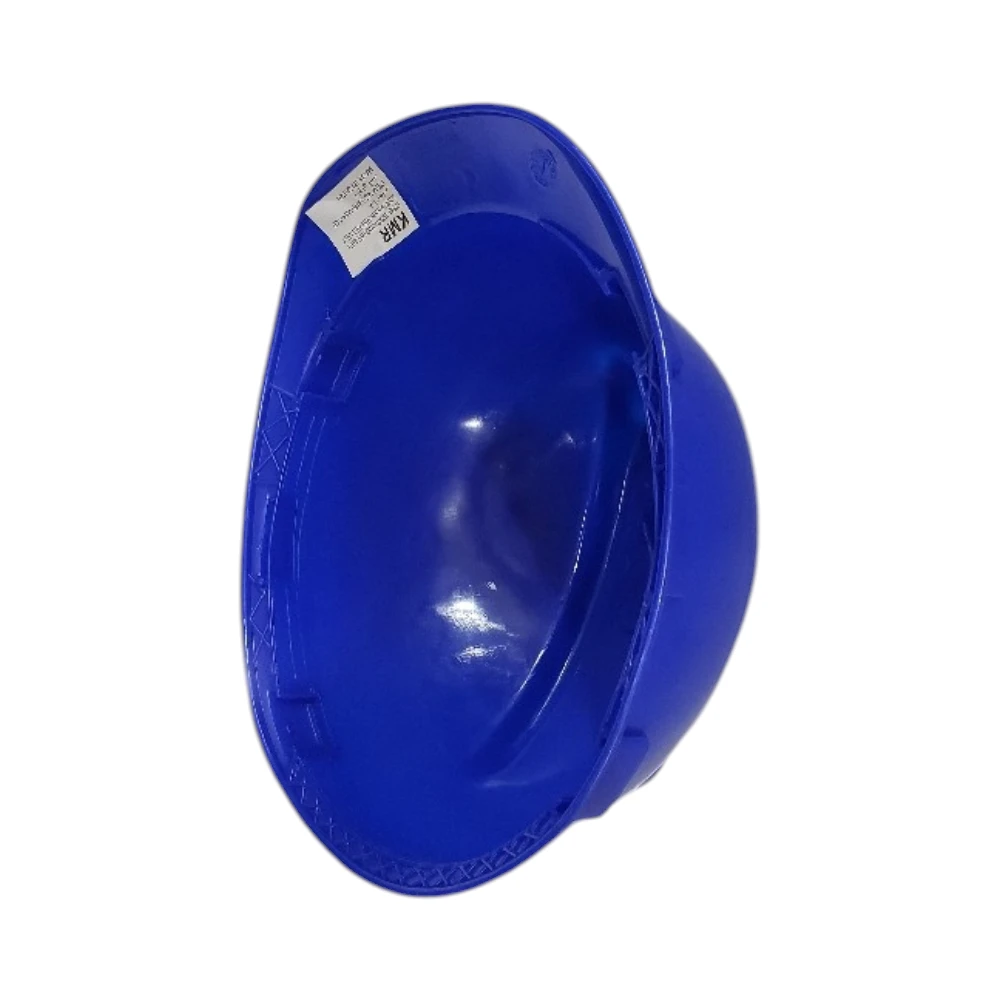 خوذة أمان زرقاء للمهندسين والعمال — خفيفة ومقاومة للصدمات | KMR