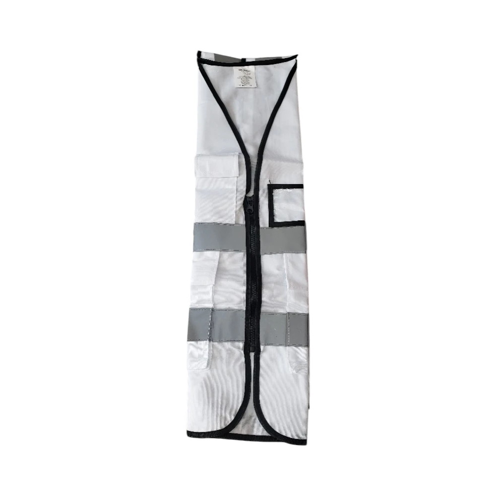 سترة أمان عاكسة عالية الرؤية مع جيوب متعددة للمواقع المهنية – KMR Tools بخامات متينة