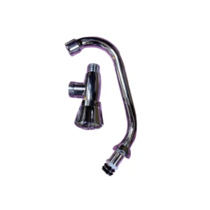 صنبور مطبخ KONA للماء البارد بذراع دوّار — طراز DZ-K06 مطلي بالكروم