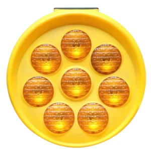 كشاف سلامة شمسي صن فلاور LED — ضوء تحذيري للطرق