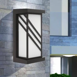 كشاف بوابة LED مستطيل 24 واط — إضاءة أصفر / أبيض ثلجي (شرائح)