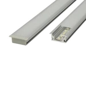 شريط إضاءة LED زخرفي للجبس والبلاط والجدران موديل 2A48 عرض 2.50 سم