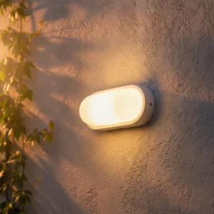 كشاف LED 30 واط بإطار أبيض بيضاوي — إضاءة قابلة للتبديل 3CCT (3K / 4K / 6.5K)