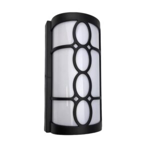 إنارة جداريّة LED بقدرة 30 واط — أسود، إضاءة صفراء (FH-WL-Y-30W-L-B/BK-WW MT0440)