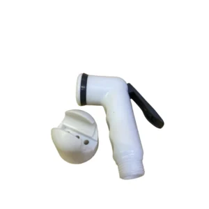 شطاف يدوي بلاستيكي بحامل جداري للاستخدام الصحي - LedSun