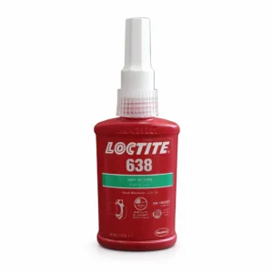 لاصق تثبيت محاور ومحامل LOCTITE 638 — 50 مل، تثبيت عالي القوة ودائم، مقاوم للاهتزاز والحرارة