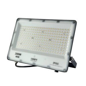 كشاف خارجي LUXIFY بقوة 200W ودرجة حرارة لون 3000K (أصفر)