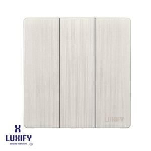 مفتاح ثلاثي للبيانو من LUXIFY بلون لؤلؤي