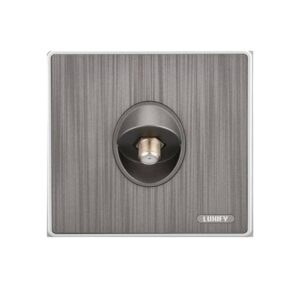 فيشة دش LUXIFY باللون الفضي