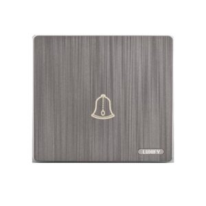 زر جرس LUXIFY فضي