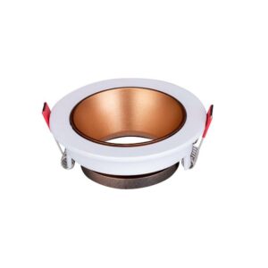 LUXIFY مانع توهج — روز جولد بإطار أبيض